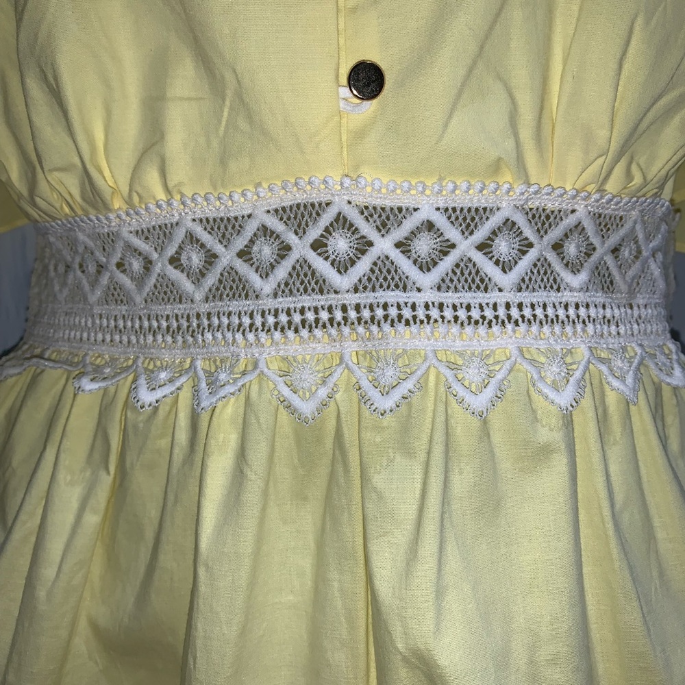 💗 beautiful yellow off shoulder Spring dress❤️💗 - Picture 4 of 6